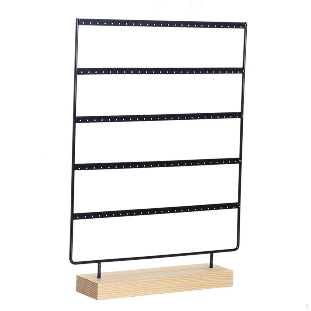 3 Tier Earring Display Stand, Holder for Jewelry Storage
