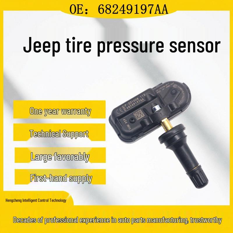 Датчик давления в шинах TPMS для Jeep Ram с номером детали OE 68249197AA - Гарантия один год и техническая поддержка