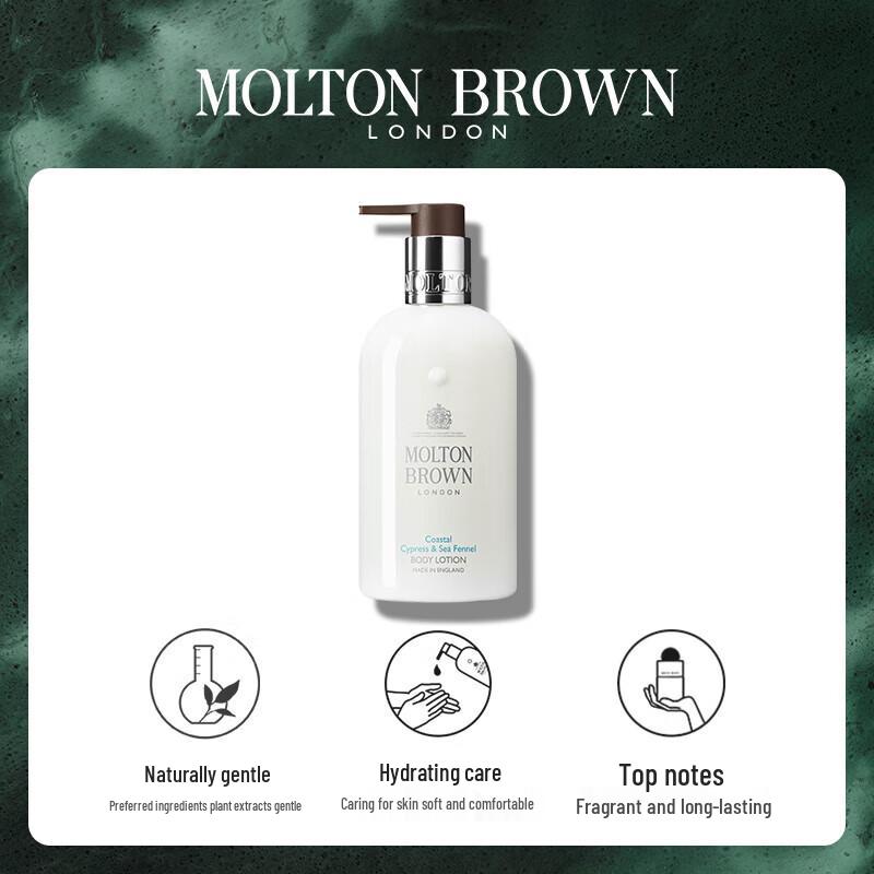 Molton Brown Citrus Glow Shower Gel & Coastal Cypress Body Lotion Set