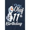 Frozen Childrens/Kids Chillin Like Olaf 11th Birthday T-Shirt