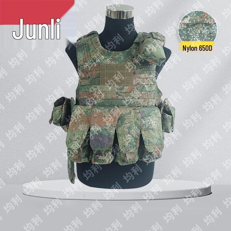 Junli 650D Nylon 11-Piece Tactical Vest Set