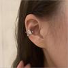 Snake-Shaped Ear Cuff: No Piercing Needed, Elegant 2024 Celebrity-Inspired Earrings.