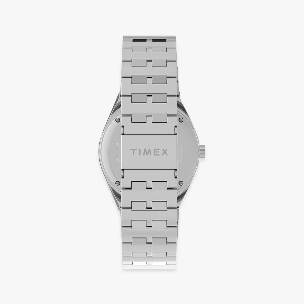 TIMEX Часы Q Timex GMT из нержавеющей стали 38 мм TW2V38000