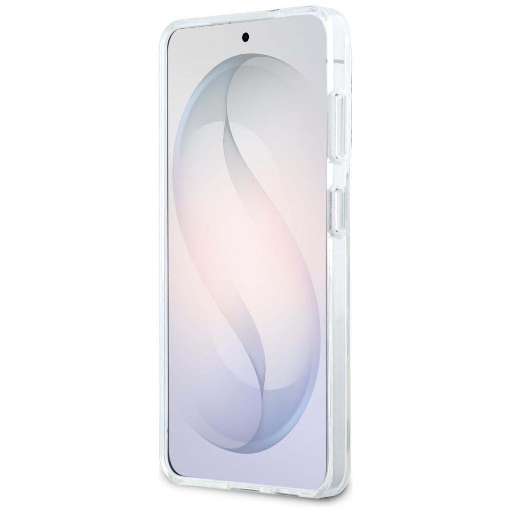 BMW IML Shockproof Metal Logo MagSafe Case for Samsung Galaxy S26 Transparent