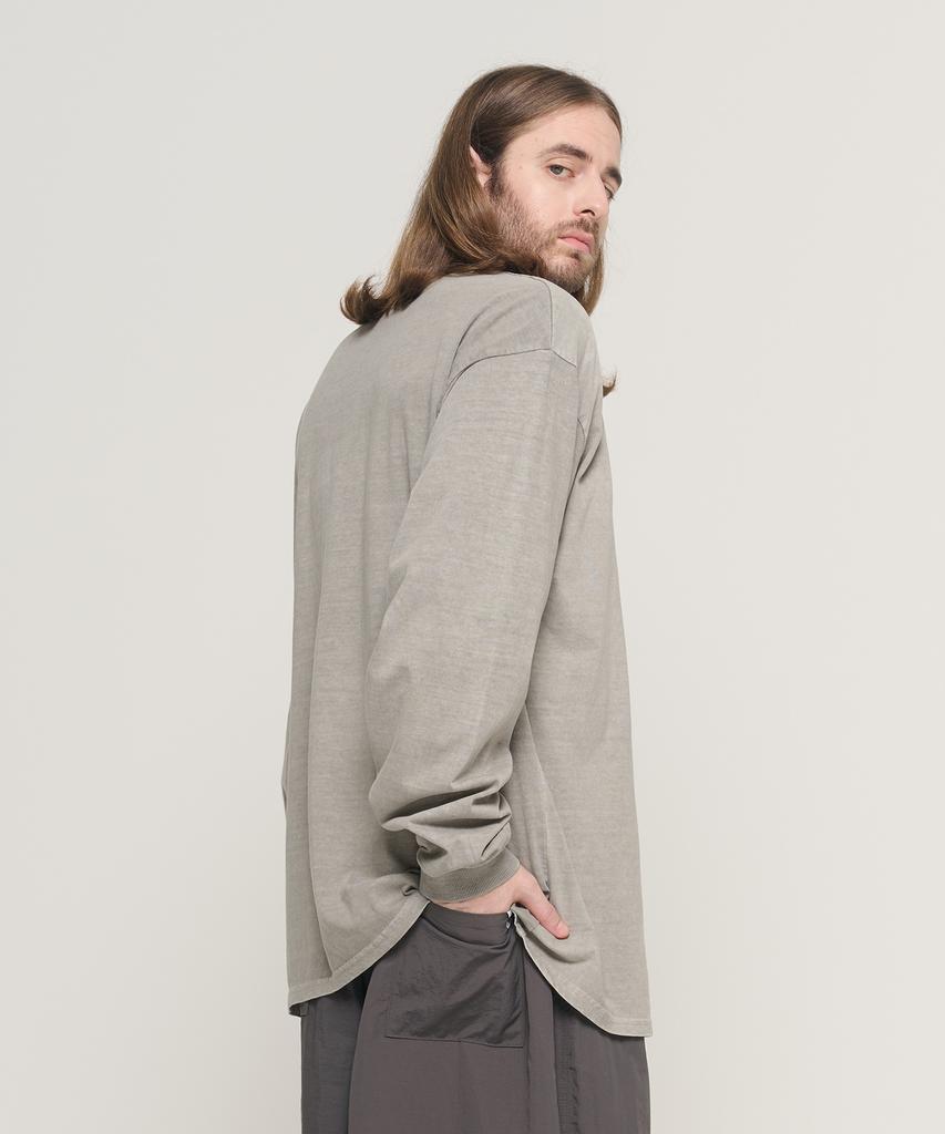 CARGOBROS Pigment Plan Oversized Long Sleeve (Grey)