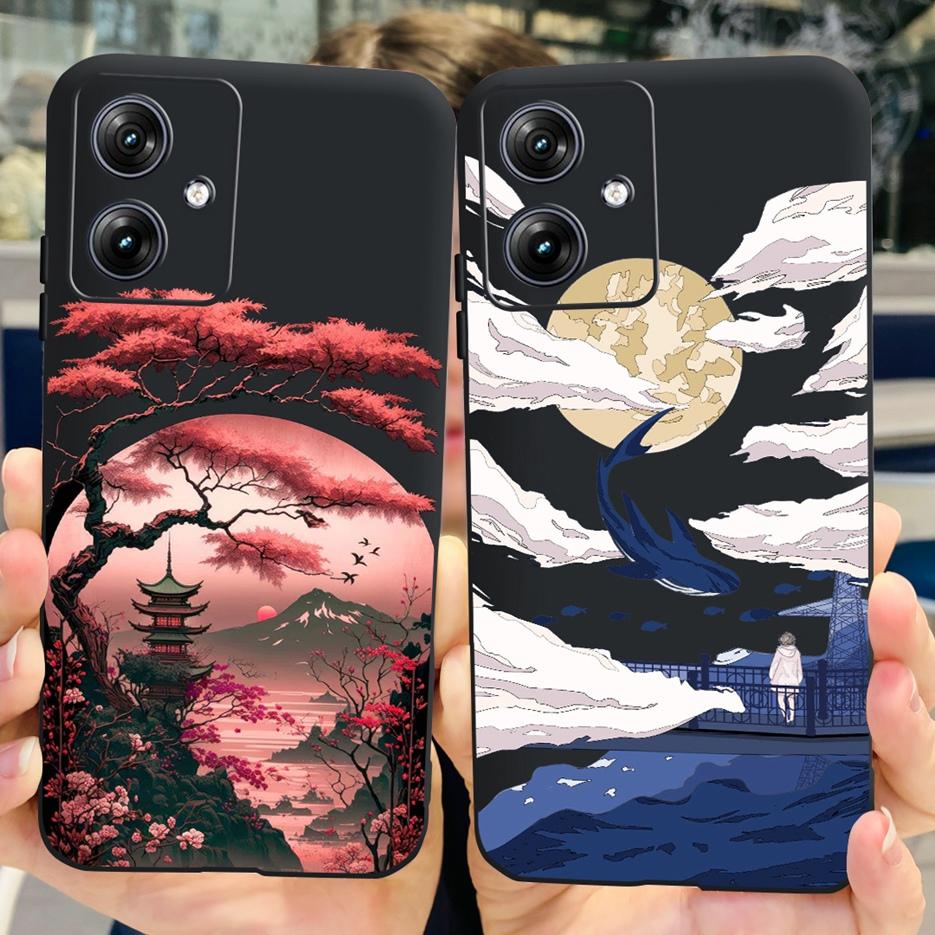 Для Motorola Moto G84 Чехол XT2347-1 Милый Модный Расписной Чехол Мягкий Силиконовый Чехол Для Moto G54 G 84 MotoG54 MotoG84 Fundas Coque