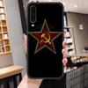 Чехол для телефона с флагом Советского Союза для Samsung Galaxy A 3, 5, 7, 8, 10, 20, 21, 30, 40, 50, 51, 70, 71 ES 2016, 2018, 4G, черный, водонепроницаемый, из ТПУ