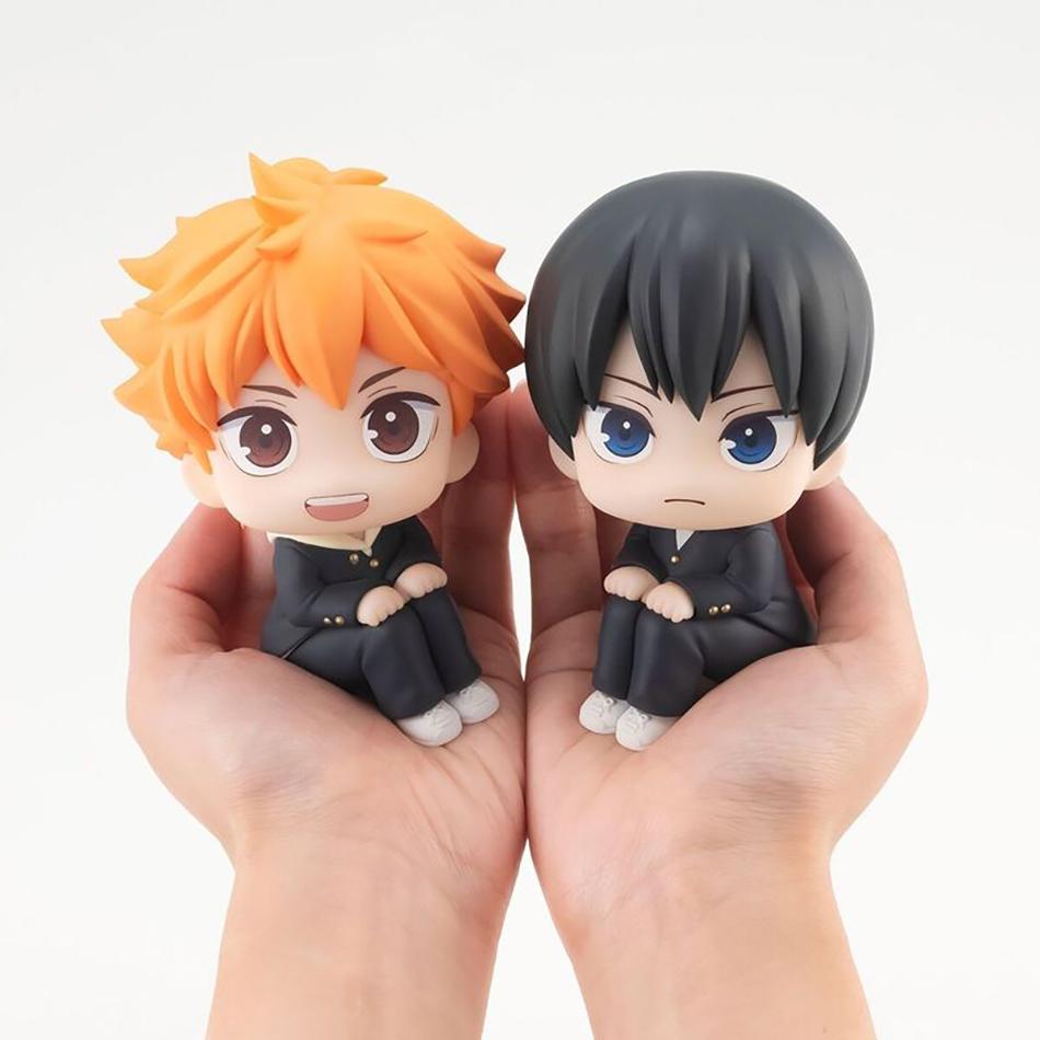 10 см 2 шт. Аниме Haikyuu Фигурка Хинаты Сёё Кагэямы Тобио Набор Фигурка Кукла Игрушка Машина Каваи Декорация Модель Игрушки Подарок ПВХ Безопасно для Детей