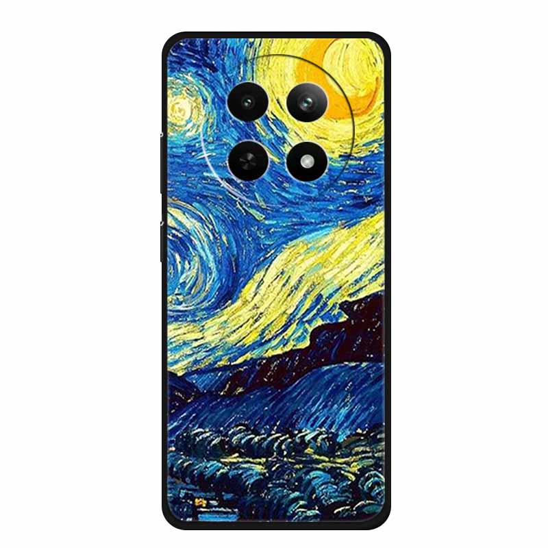 Чехол для Realme 13+ 5G Животные Мягкий Силикон ТПУ Чехлы для Телефона Задняя Крышка Для OPPO Realme 13 Plus 5G RMX5002 Защитный Чехол Волк Coque