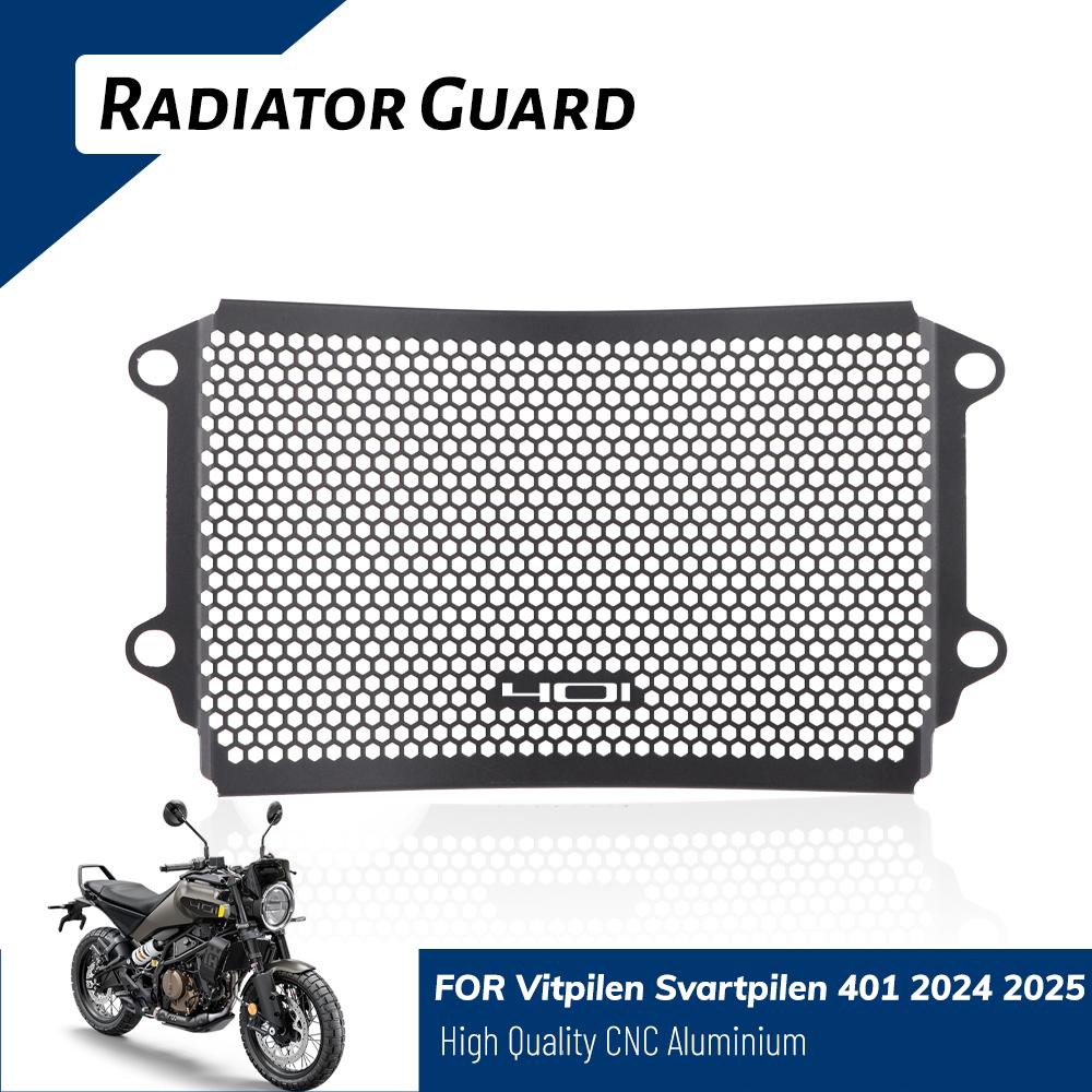 Для Husqvarna Vitpilen401 Svartpilen401 2024-2025 SVARTPILEN VITPILEN 401 Защита радиатора Защитная решетка радиатора Защитная крышка