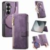 2 in 1 Magnetic Zipper Cards Solt Wallet Leather Phone Case for Samsung Galaxy Z Fold 8 Ultra 7 6 5 4 3 Wireless Charging Cover