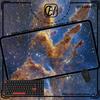 Игровой коврик для мыши Space Computer Gaming Большой коврик для мыши xmm Нескользящий Туманность Ковер для ноутбука Галактика HD Печать Настольный коврик Коврик для мыши