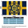 Carc 1889 Print Flannel Blanket High Quality Warm Comfortable Cover for All Seasons Perfect for Gifts Home Decor