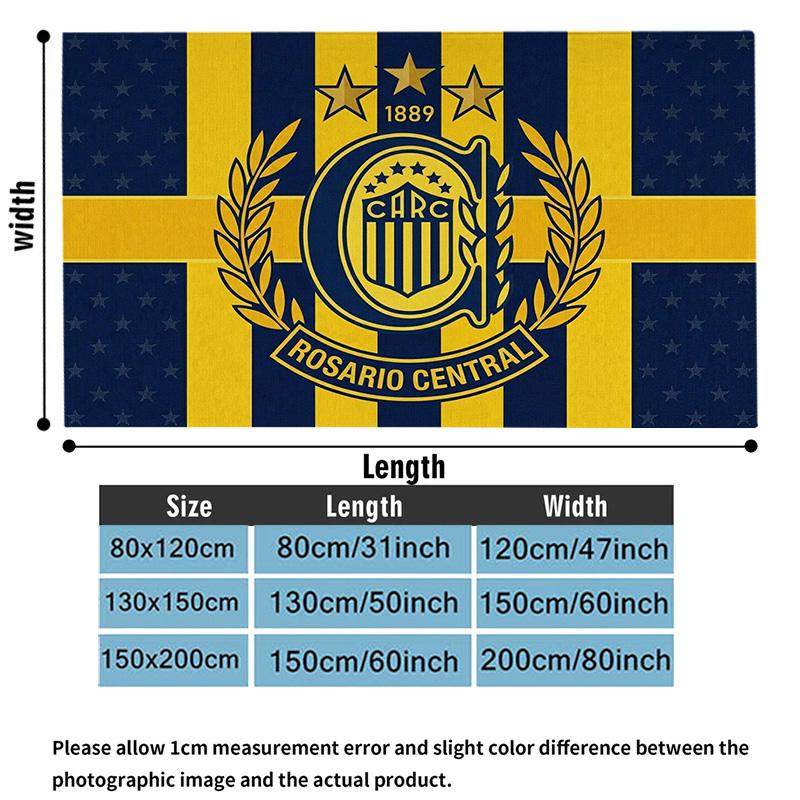 Carc 1889 Print Flannel Blanket High Quality Warm Comfortable Cover for All Seasons Perfect for Gifts Home Decor