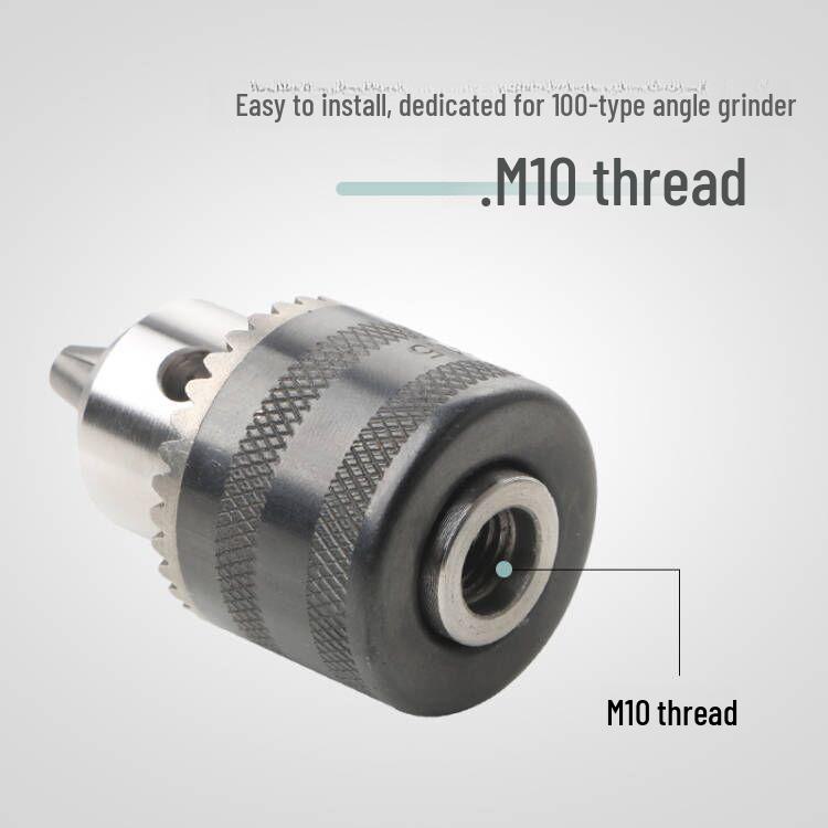 Multi-Function Angle Grinder To Drill Conversion Chuck Accessory