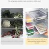 Новый прозрачный контейнер для хранения продуктов с крышкой, герметичный, органайзер для холодильника, поддон для слива, контейнер для заморозки, холодильник
