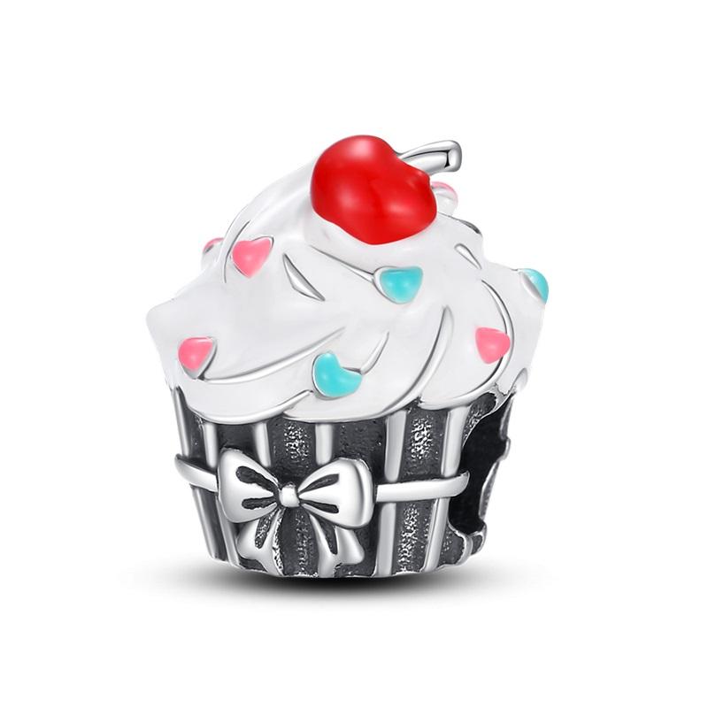 925 Silver Strawberry Fruit Vegetable Food series Charms Beads Fit Original Bracelets S925 DIY Jewelry Gift Accessory
