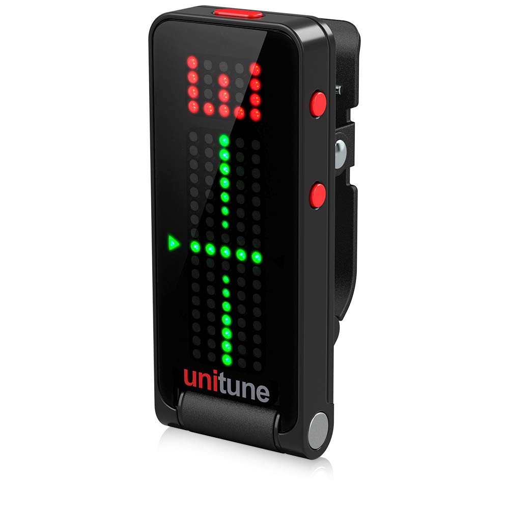 Tc Electronic Clip Tuner Chromatic Tuning Cent Strobe Mode Auto OFF Function Automatic Screen Reversal UNITUNE CLIP NOIR ±0.0.2