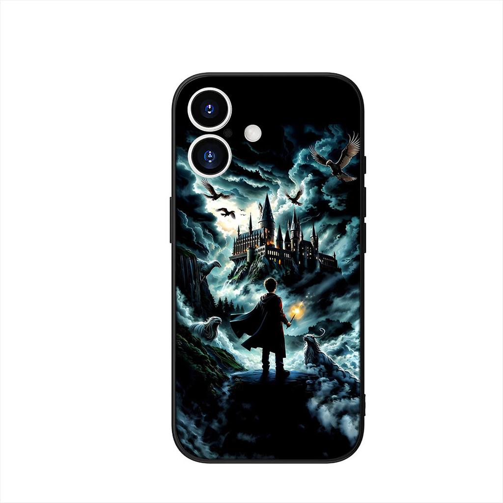 Art Owl Harries Wand Potters Phone Case for Samsung Galaxy A55 A54 A25 A36 A17 A26 A35 A33 A34 A14 A37 S8 S9 S20 S21 FE S10 Plus