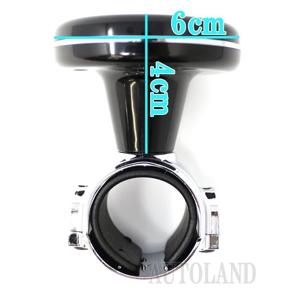 ALTEED Спиннер на руль со встроенными подшипниками Ручка-спиннер для руля автомобиля Дизайн под карбон с 3D плетением