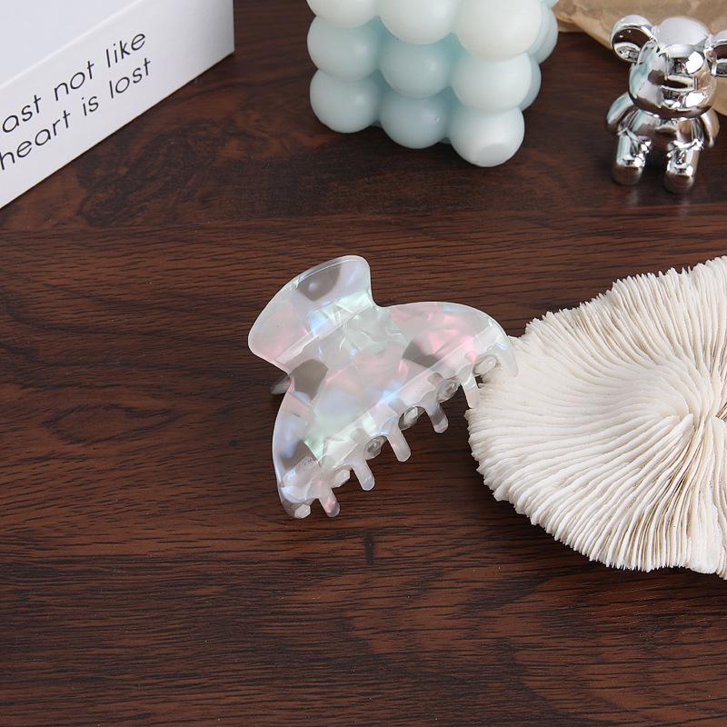 Высококачественная французская имитация ацетата заколка для волос «Маленький монстр» - Элегантная маленькая заколка-акула для женской прически