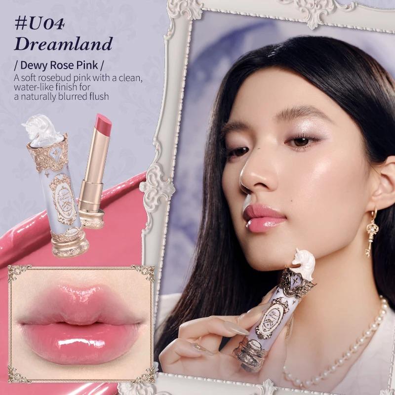 Коллекция Flower Knows Never's Shop Collection Кремовая матовая губная помада с натуральным бархатным финишем, увлажняющая, с витамином Е, веганский макияж, грязь для губ