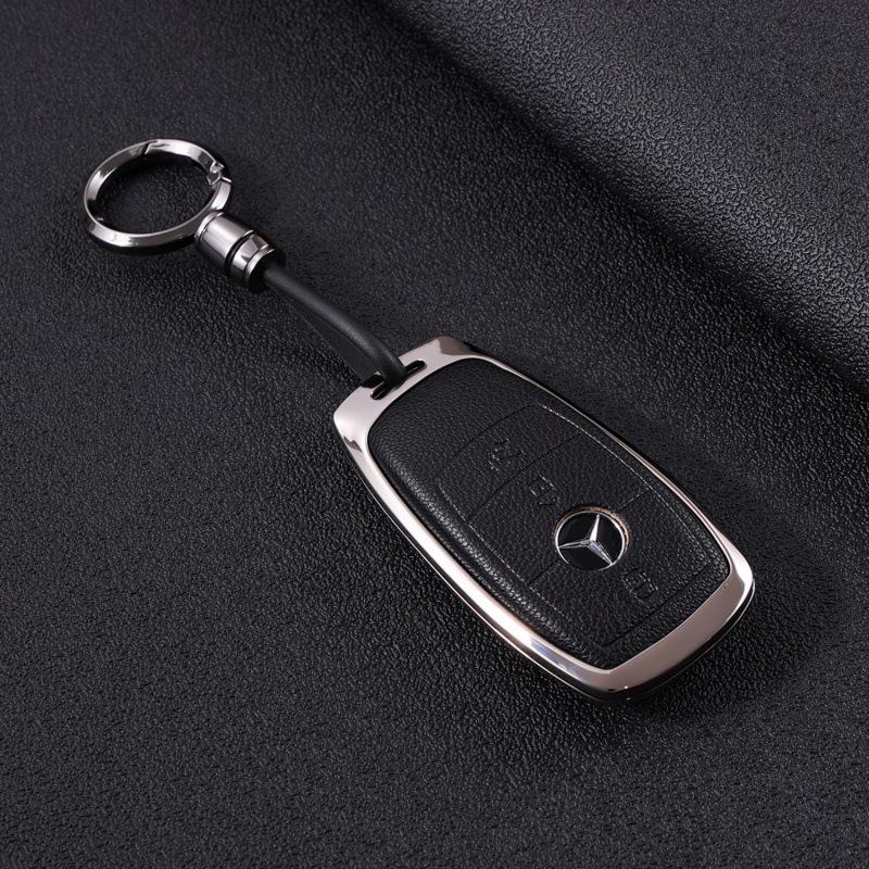 Mercedes Key Cover for C260L, E300L, GLC300L, C200L, E260, S400L, and EQE Models