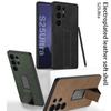 Чехол для складного телефона Samsung S25 Ultra: Кожаная защитная накладка для S25 Plus