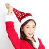 Party Cutie Red Santa Hat, Star + Setting, 6 Pieces