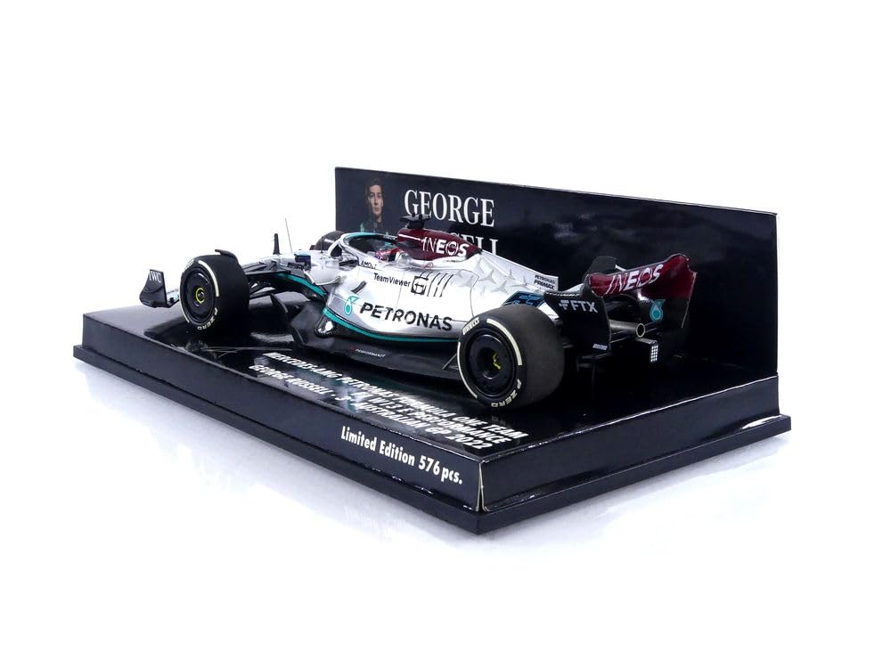 Minichamps Petronas W13E Russell AUS GP 2022 3rd Place Finished Model 1/43 M-AMG