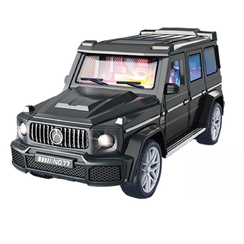 1/32 Scale Simulation BENZ G Plastic Car Toy Car Model Luminous Inertia Toy Die Casting Car Model Children Toy New Year Gift