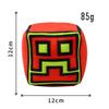 Geometry Dash Cube Plush Toys Small Pillow Stuffed Plushie Doll Square Pendant Game Cute Home Decor Children Birthday Gift