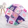 1pc Kawaii Decor Automatic Folding Umbrella, 8 Ribs Iron Frame, Suitable for Outdoor Travel and Daily Use yy251120186