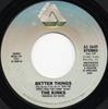 7-дюймовая пластинка KINKS Better Things AS0649 Arista 1981 США Рок Б/у