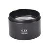 Optical Glass Magnifying Glass WD165 0.5X WD120 0.7X Barlow Lens Microscope Auxiliary Objective