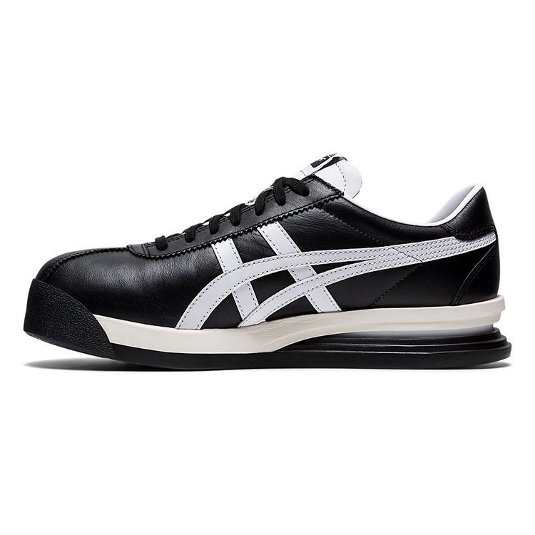 ONITSUKA TIGER Corsair Ex Кожаные Классические Модные Амортизирующие Нескользящие Износостойкие Низкие Повседневные Кроссовки Унисекс Черные 1183A561-001
