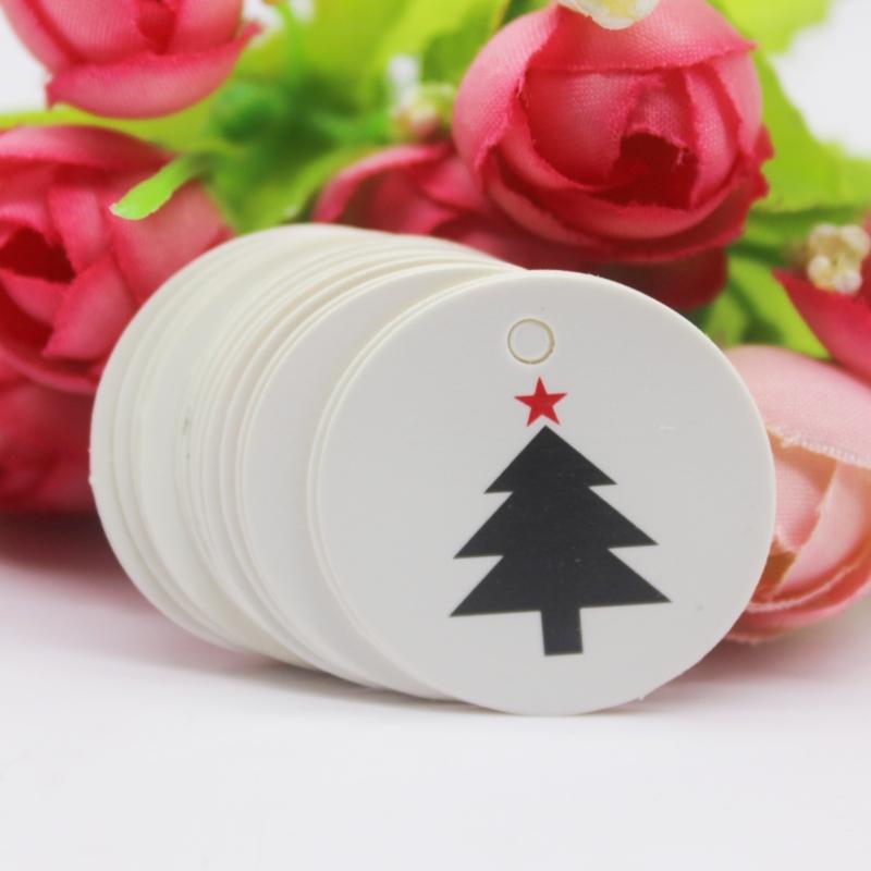 100 шт. белых подарочных бирок, новейшие круглые бирки диаметром 3 см, 300 г, картонные бирки, печенье, бирки с изображением любимых питомцев, хит продаж