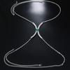 Bra Chain Sexy Adjustable Luxury Dainty Golden Fashion Jewelry Rhinestone Inlaid Chest Body Chain Club Accessories