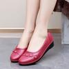 Women Classic Light Weight Round Toe Rubber High Quality Slip On Flat Loafers Lady Casual Hotel Office & Work Shoes