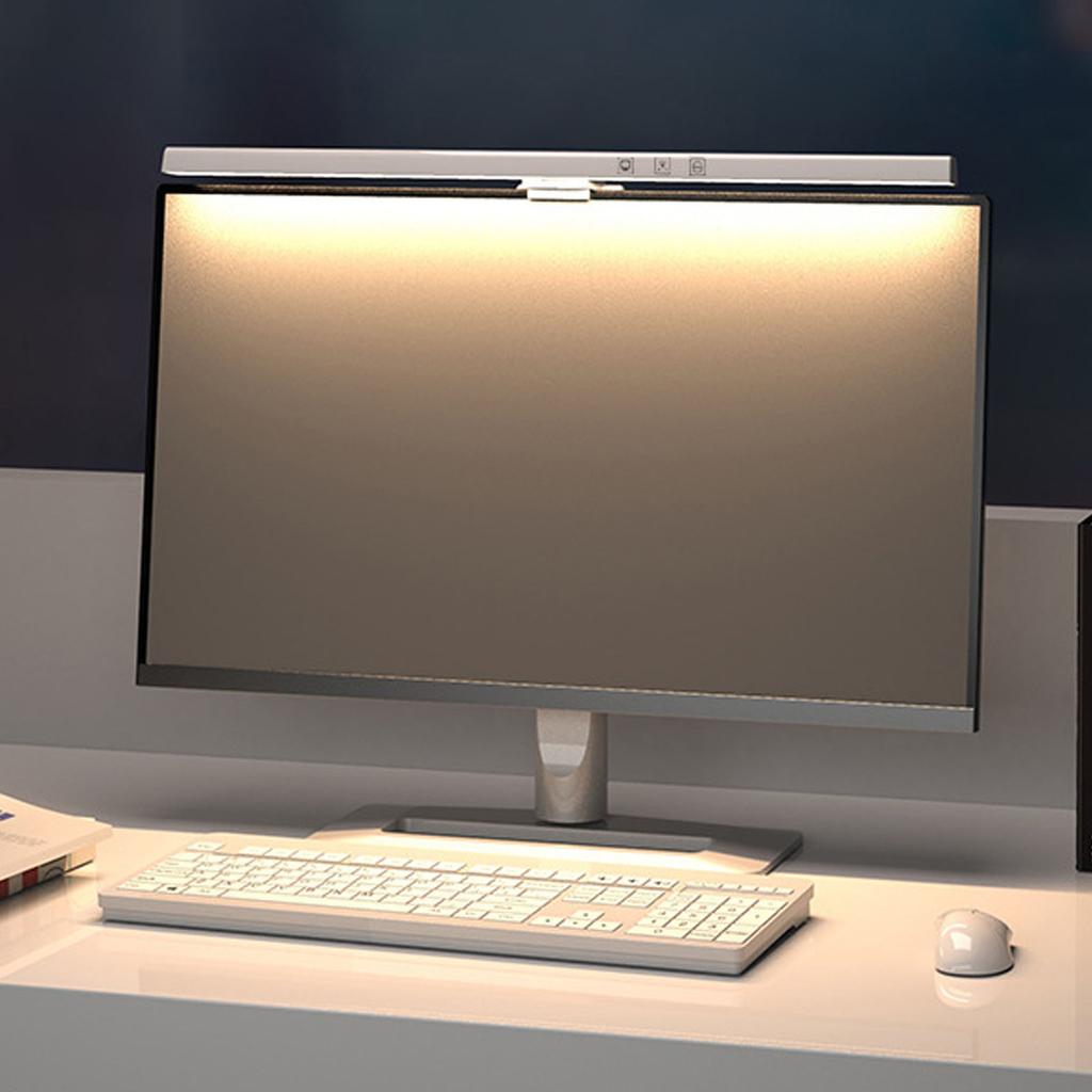 Computer Monitor Light Bar Reduce Eye Fatigue Touch Control LED Computer Monitor Lamp 60min Timing