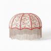 Lampshade with Fringe Retro Table Lamp Shade Vintage