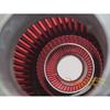 RED 3.5" 89 mm Inlet Cold Air INTAKE Cone Replacement Performance Washable Clamp-On Dry Air Filter