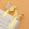 Chinese Style Metal Bookmarks Exquisite Hollowed Out Butterfly Clip Pagination Marks Student Office School Supplies Gifts