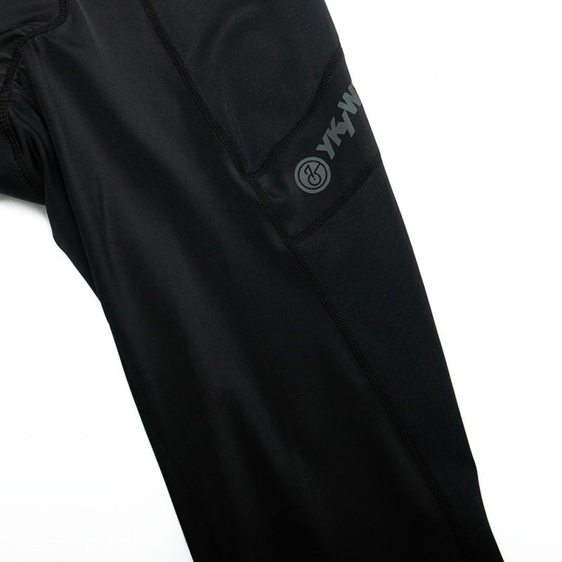 Mens Cycling Pants Solid Color Quick Dry Breathable Compression Bike Shorts Winter Thermal Inner Layer