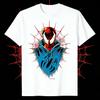 2026 new New design Venom comic style highquality printed Unisexs and Womens pure cotton shortsleeved casual Tshirt