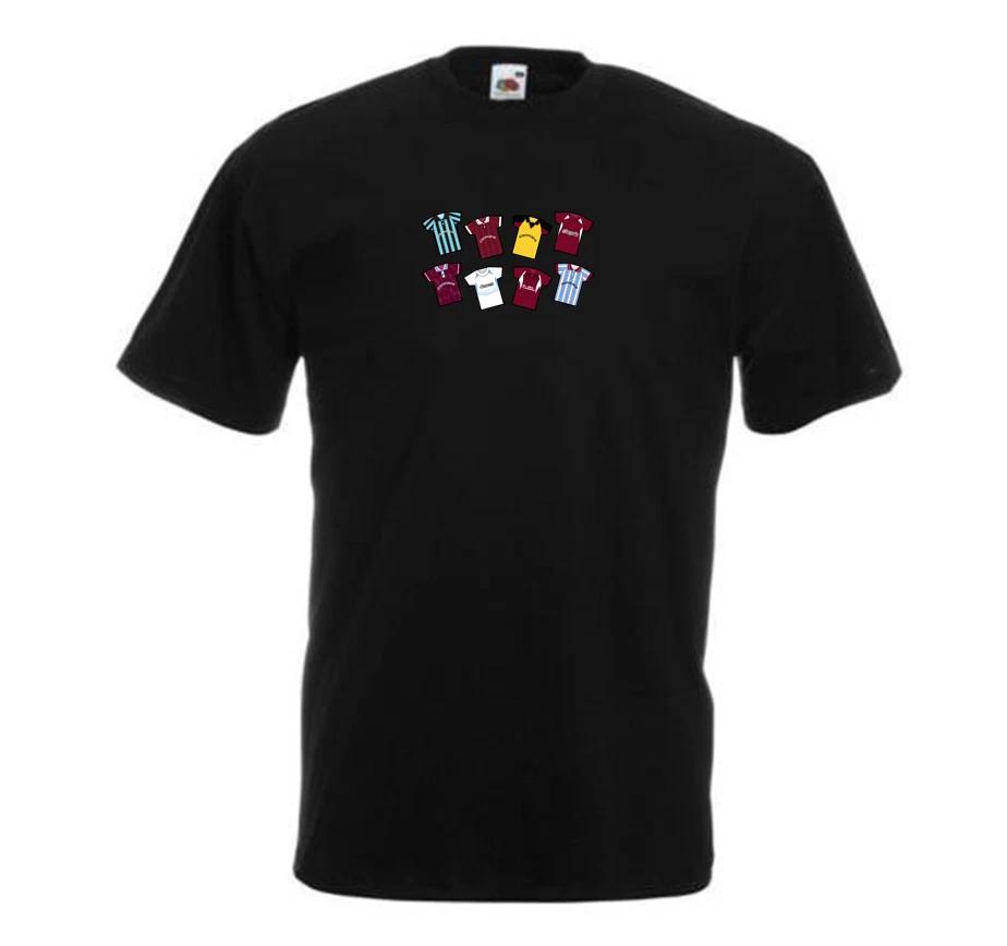 Hearts Retro Kits Black T-Shirt Adult tshirt Great Gift Classic Kits