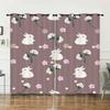 Штора Кролик Животное Иллюстрация Штора Цифровая Печать Светонепроницаемая Штора Без Пробивания
