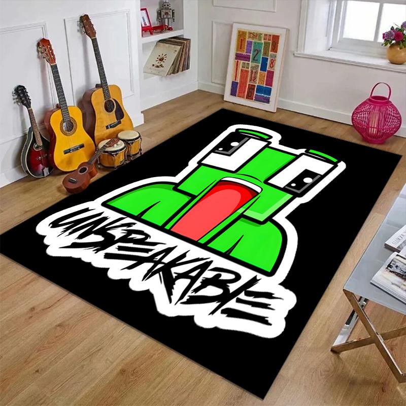 Unspeakable Polyester Carpet, Soft Indoor Mat for Office Chair, Living Room, Computer Desk - Decorative Home Office Rug Design