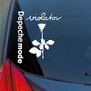 Стильный Depeche Mode Violator Rose Flower Автомобиль Светоотражающие наклейки Наклейка Декор Авто наклейки