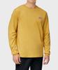 Dickies Футболка с длинным рукавом Regular Fit, маленький вышитый логотип, цвет Медовый Золотой